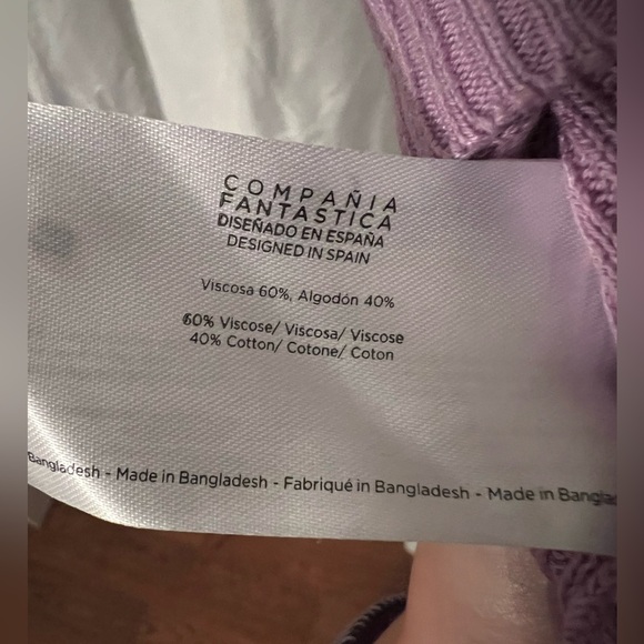 Lilac Knit Short Tank - Picture 5 of 5